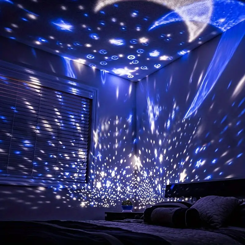 Lampe projecteur d’étoiles LED