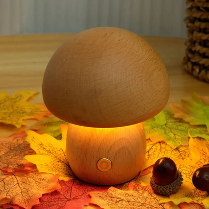 Mushroom-shaped table lamp