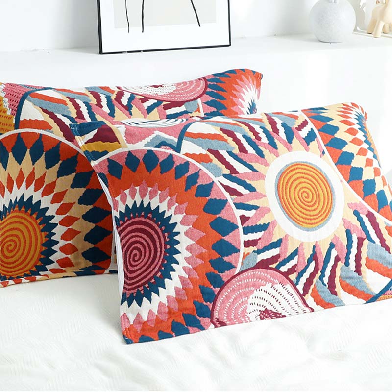 Boho pillow towel