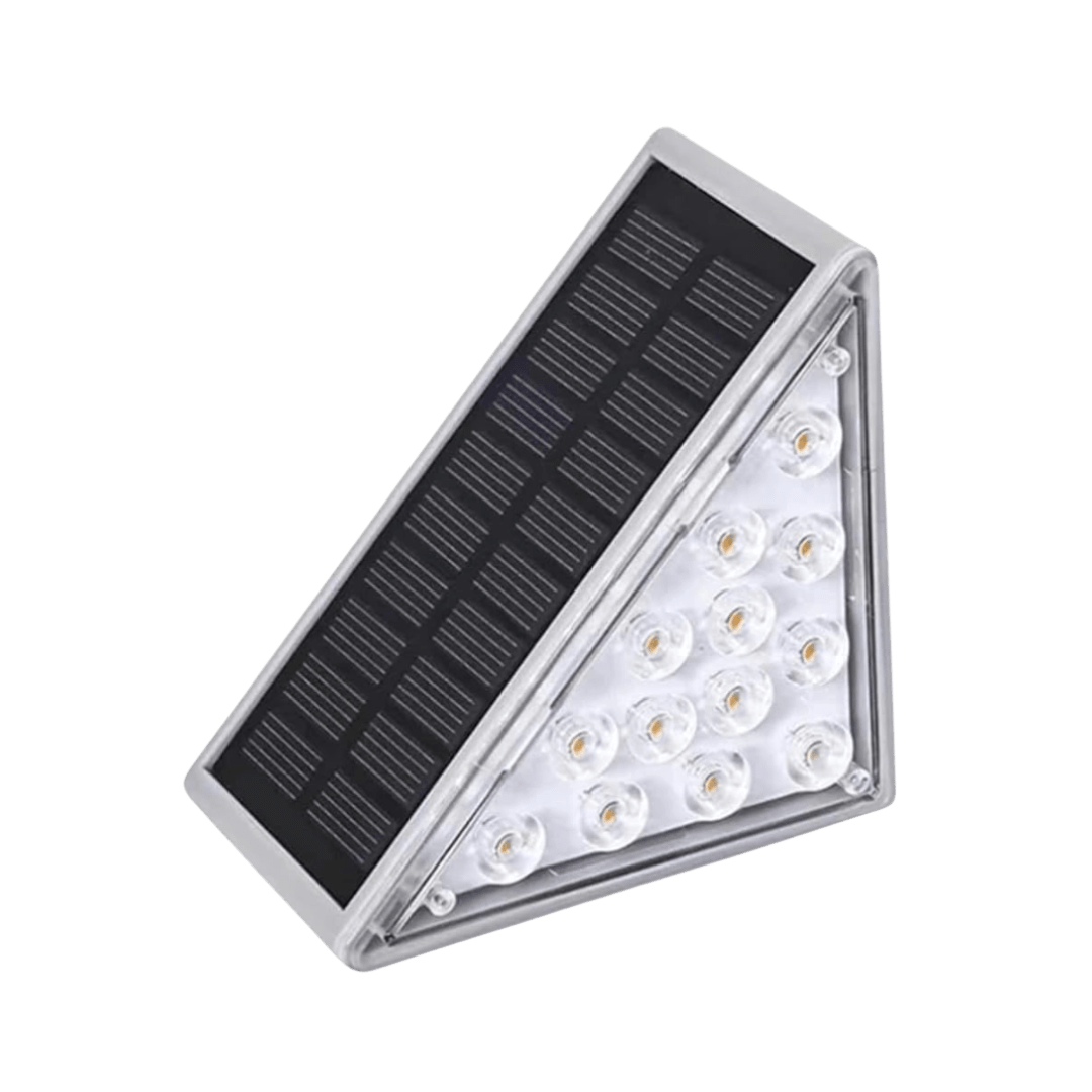 Solární schodová LED světla