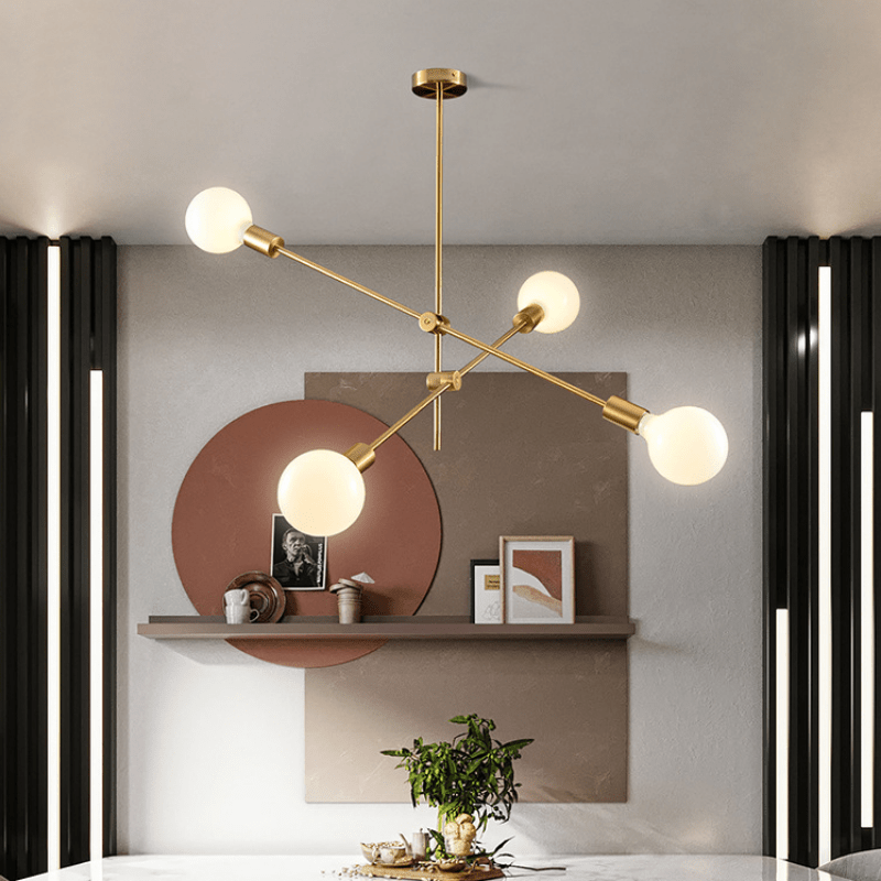 Lustre Sputnik du milieu du siècle