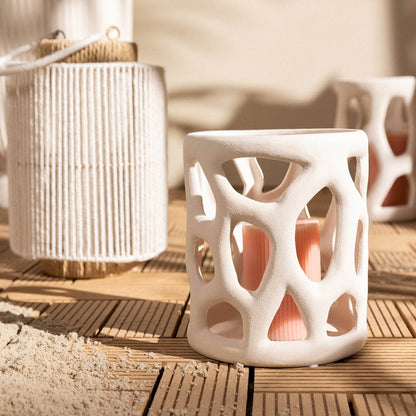 Ceramiczne lampiony na świece