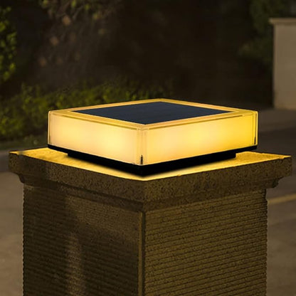 Lampe solaire extérieure avec capteur crépusculaire