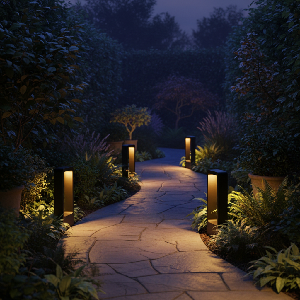 Lampe LED extérieure pour jardin