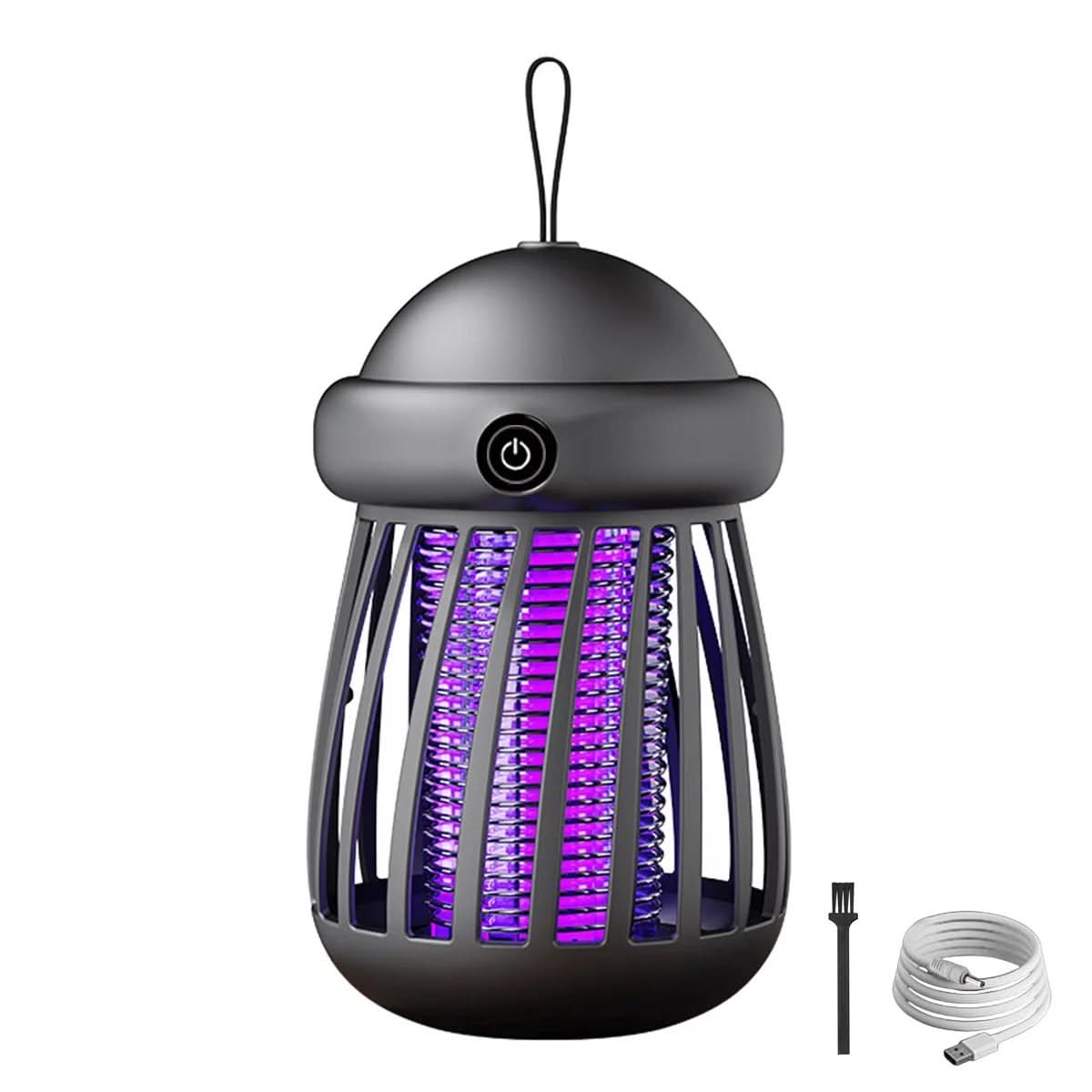 Lampe UV anti-moustiques avec grille électrique
