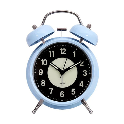 Fluorescent travel alarm clock