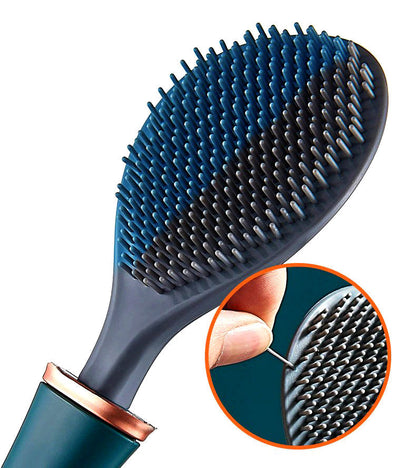 Silicone toilet brush with holder