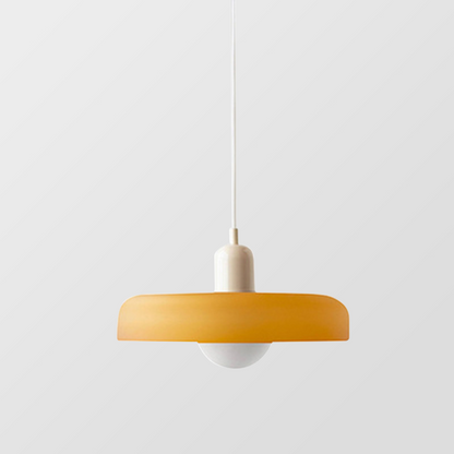 Lampa wisząca kolorowe szkło