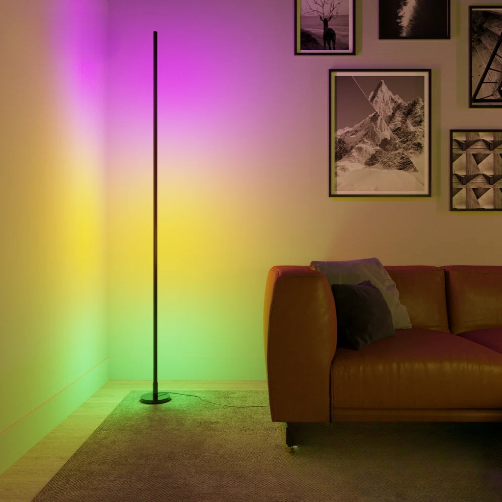 Stojací RGB lampa s dálkovým ovladačem