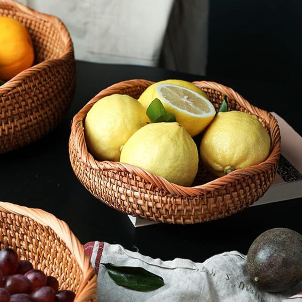 Panier tressé en osier