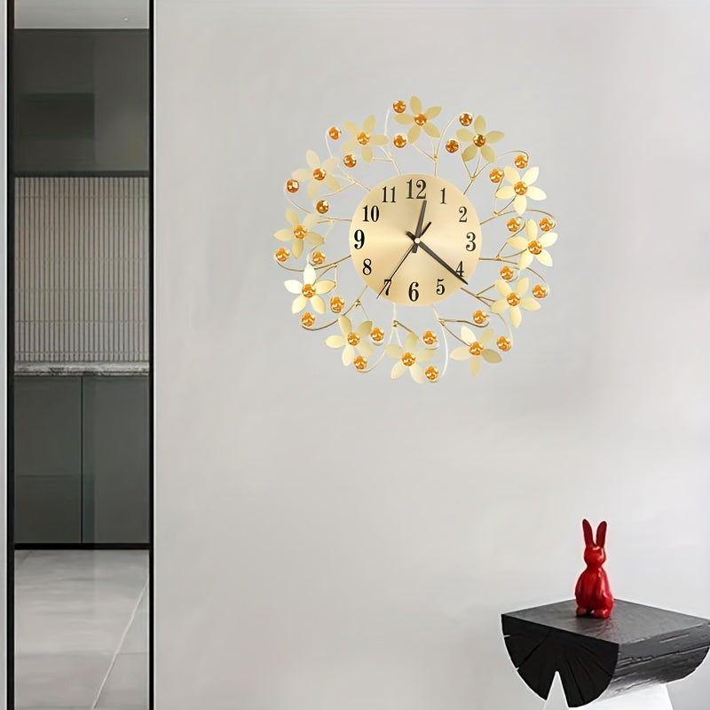 Irregular silent wall clock