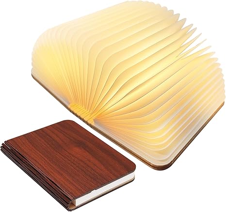 LED lampička ve tvaru knihy