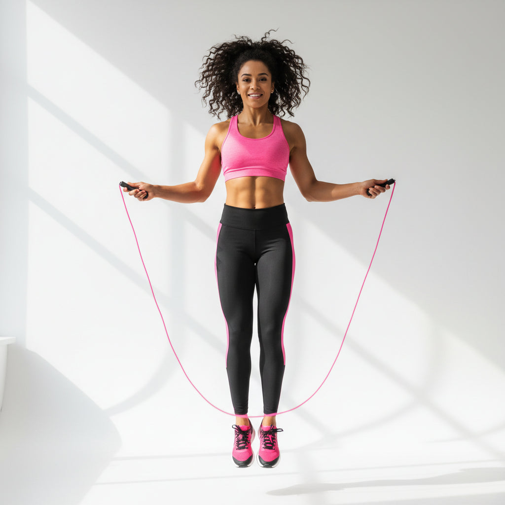 Digital jump rope with a counter