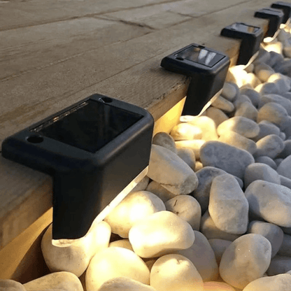 LED solar stair lights
