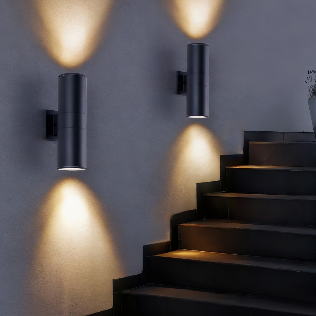 Outdoor LED Up-and-Down Wall Light