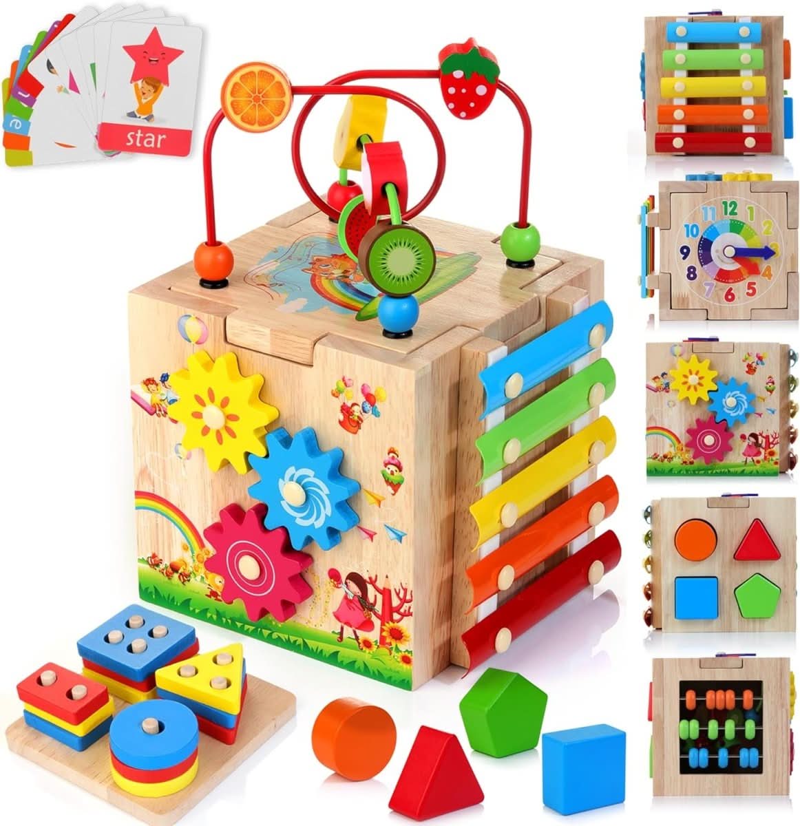 Cube d’activités 8 en 1