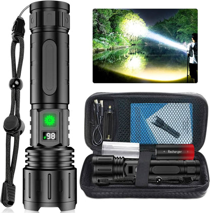 Lampe torche LED avec batterie externe USB-C
