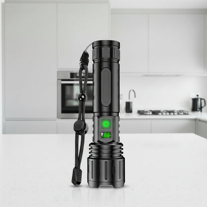 Lampe torche LED avec batterie externe USB-C