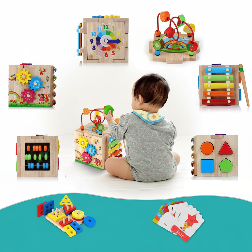 Cube d’activités 8 en 1