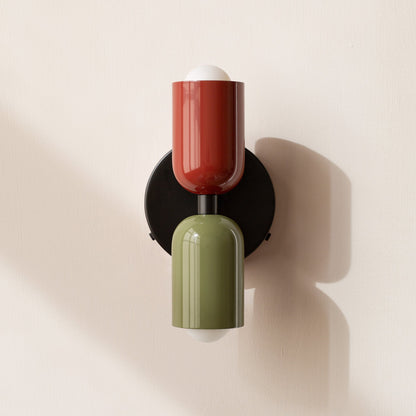 2-Light Adjustable Wall Sconce