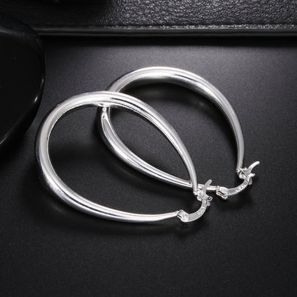 Creole hoop earrings