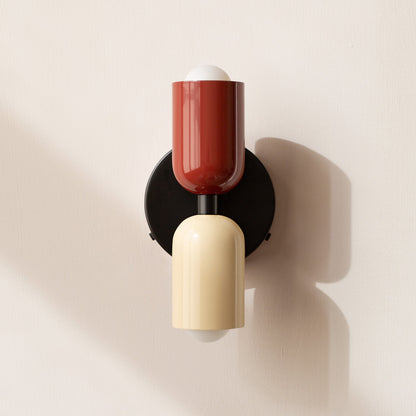 2-Light Adjustable Wall Sconce