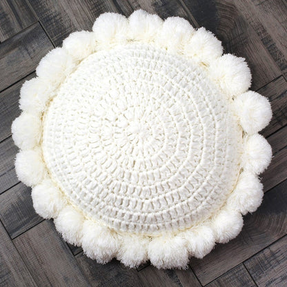 Pletený dekorativní polštář 45 cm