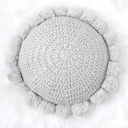 Pletený dekorativní polštář 45 cm