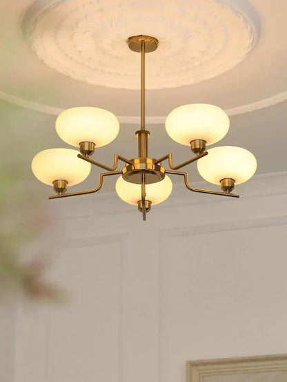 Lustre métallique plafonnier