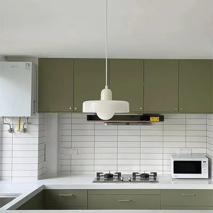 Lampa wisząca kolorowe szkło