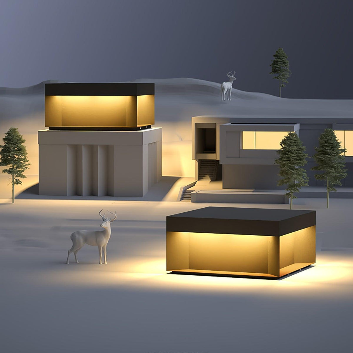 Zahradní LED lampa IP65