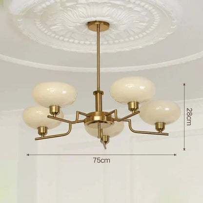 Lustre métallique plafonnier