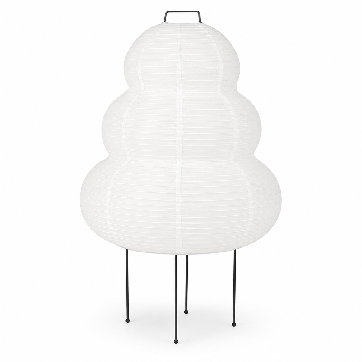 Rice paper floor lamp