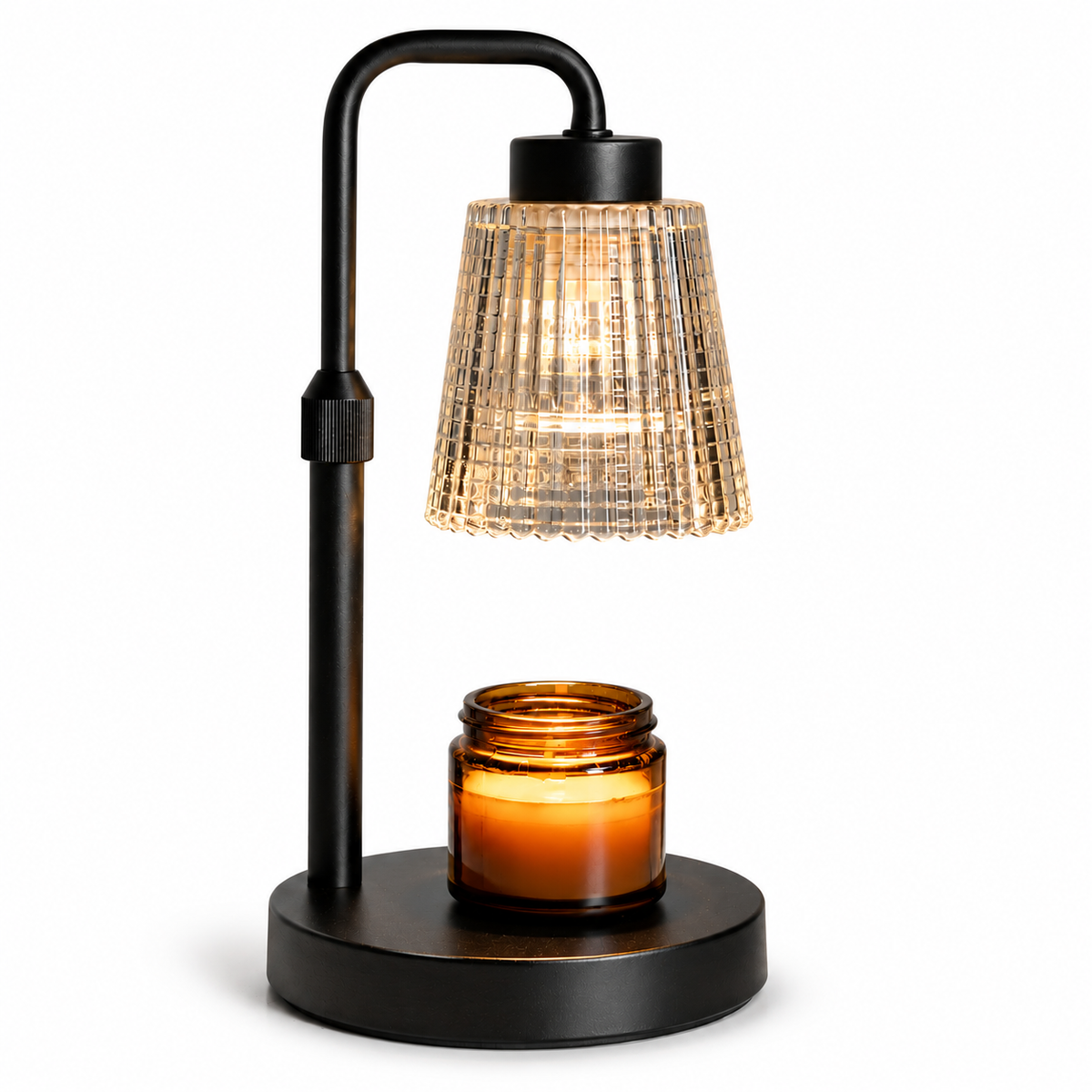 Candle warmer lamp with a timer