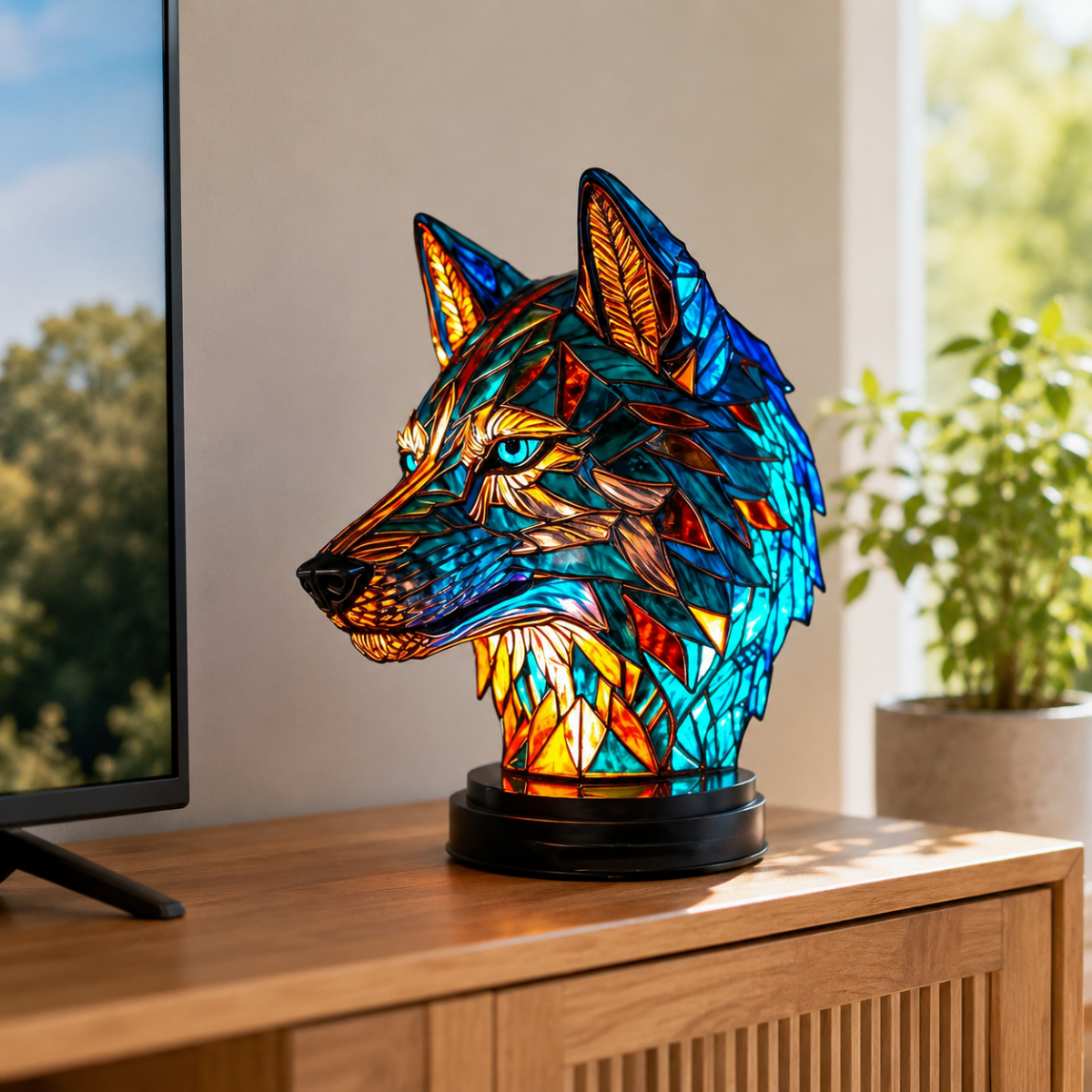 Lampa zwierzę z żarówką