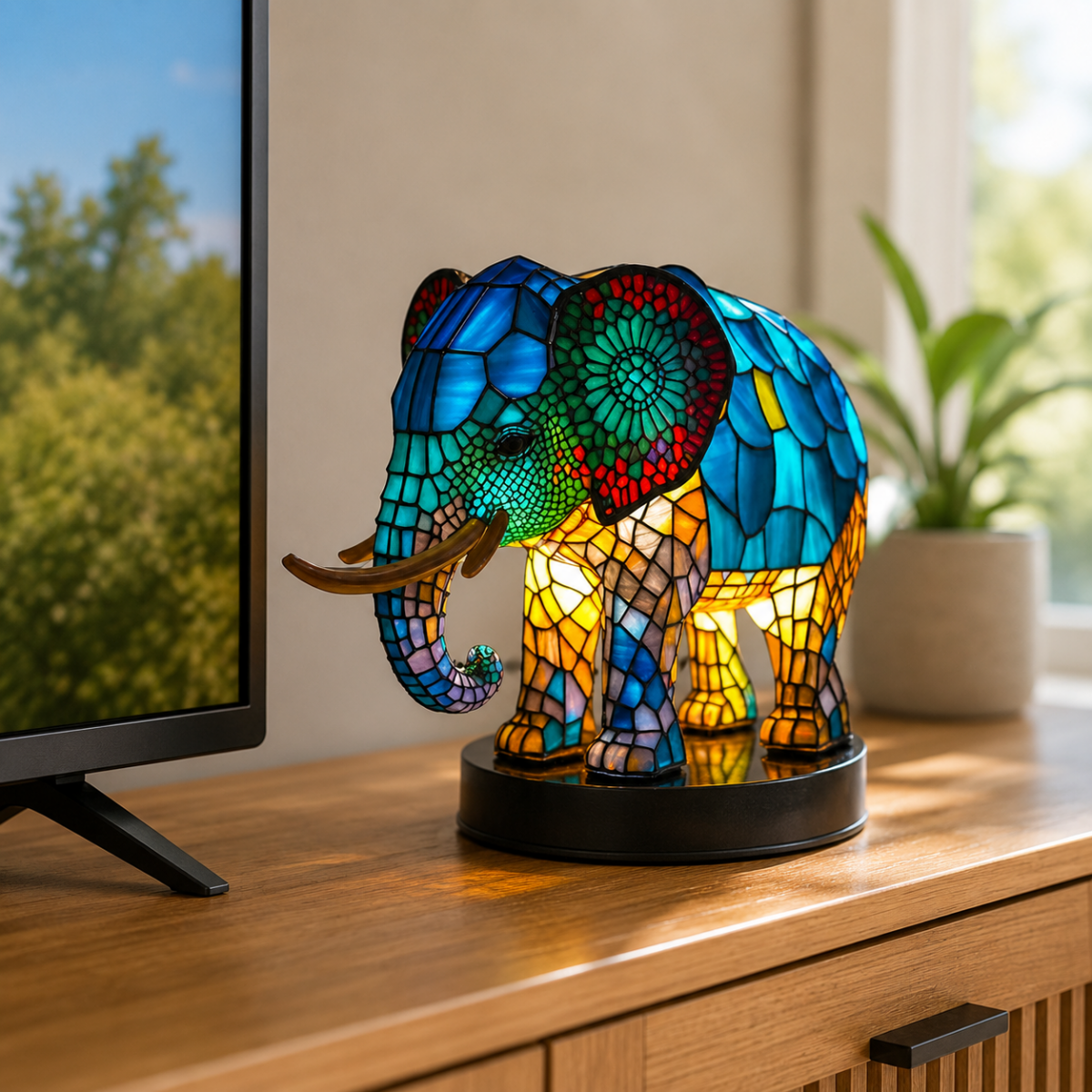 Lampa zwierzę z żarówką
