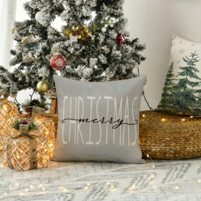 Christmas pillowcase set of 4
