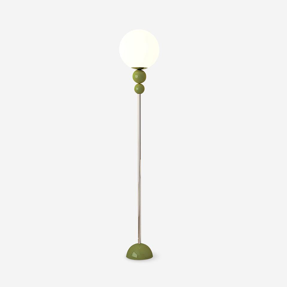 LED stojací lampa s nožním spínačem