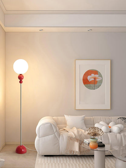 LED stojací lampa s nožním spínačem
