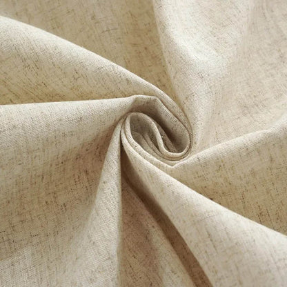 Ecru cotton tablecloth