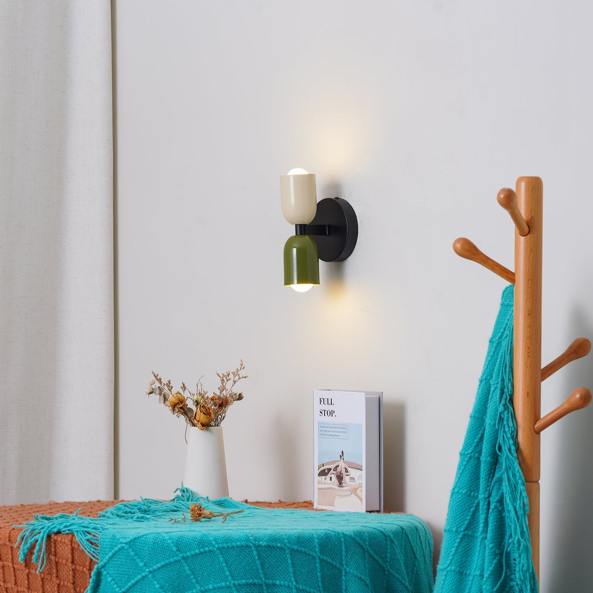 2-Light Adjustable Wall Sconce