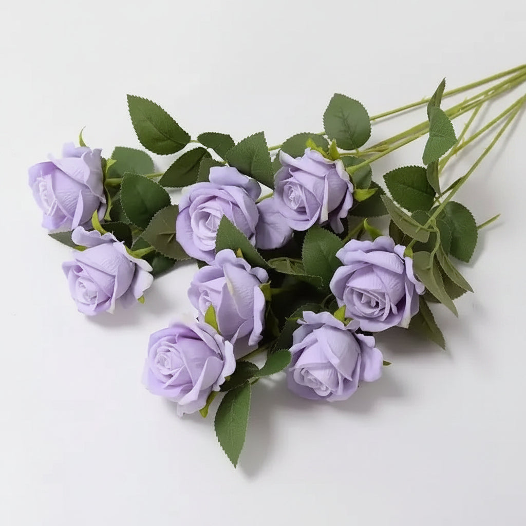 Rose artificielle en velours