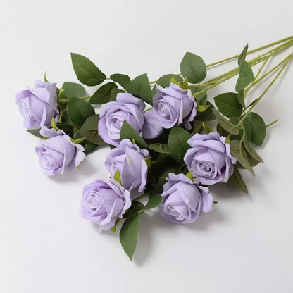 Rose artificielle en velours