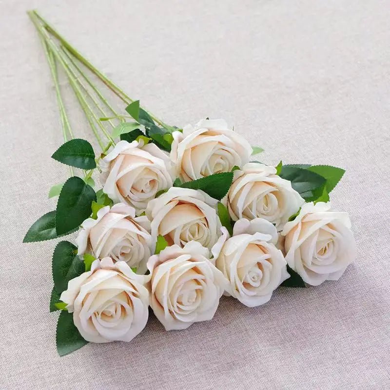 Rose artificielle en velours