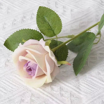 Rose artificielle en velours