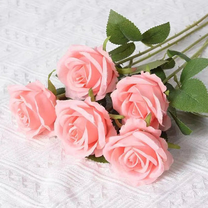 Rose artificielle en velours
