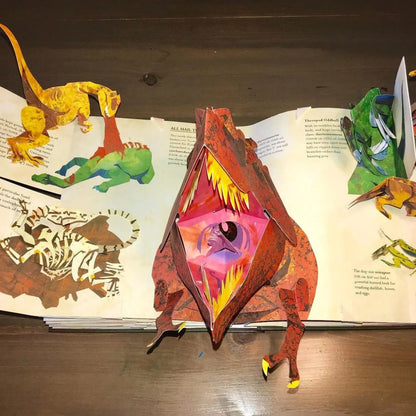 3D vyskakovací kniha o dinosaurech