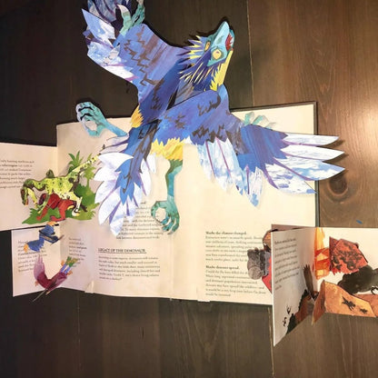 3D vyskakovací kniha o dinosaurech