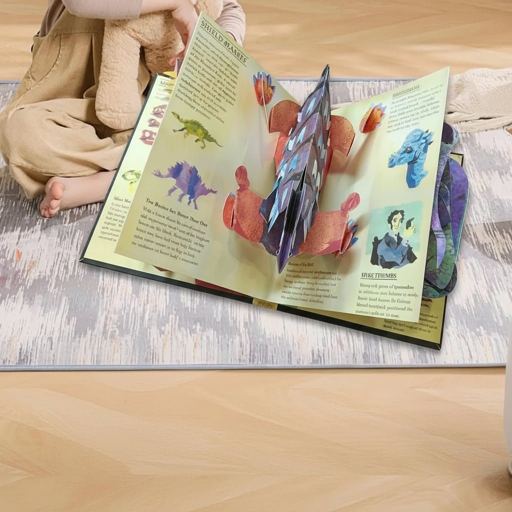3D vyskakovací kniha o dinosaurech