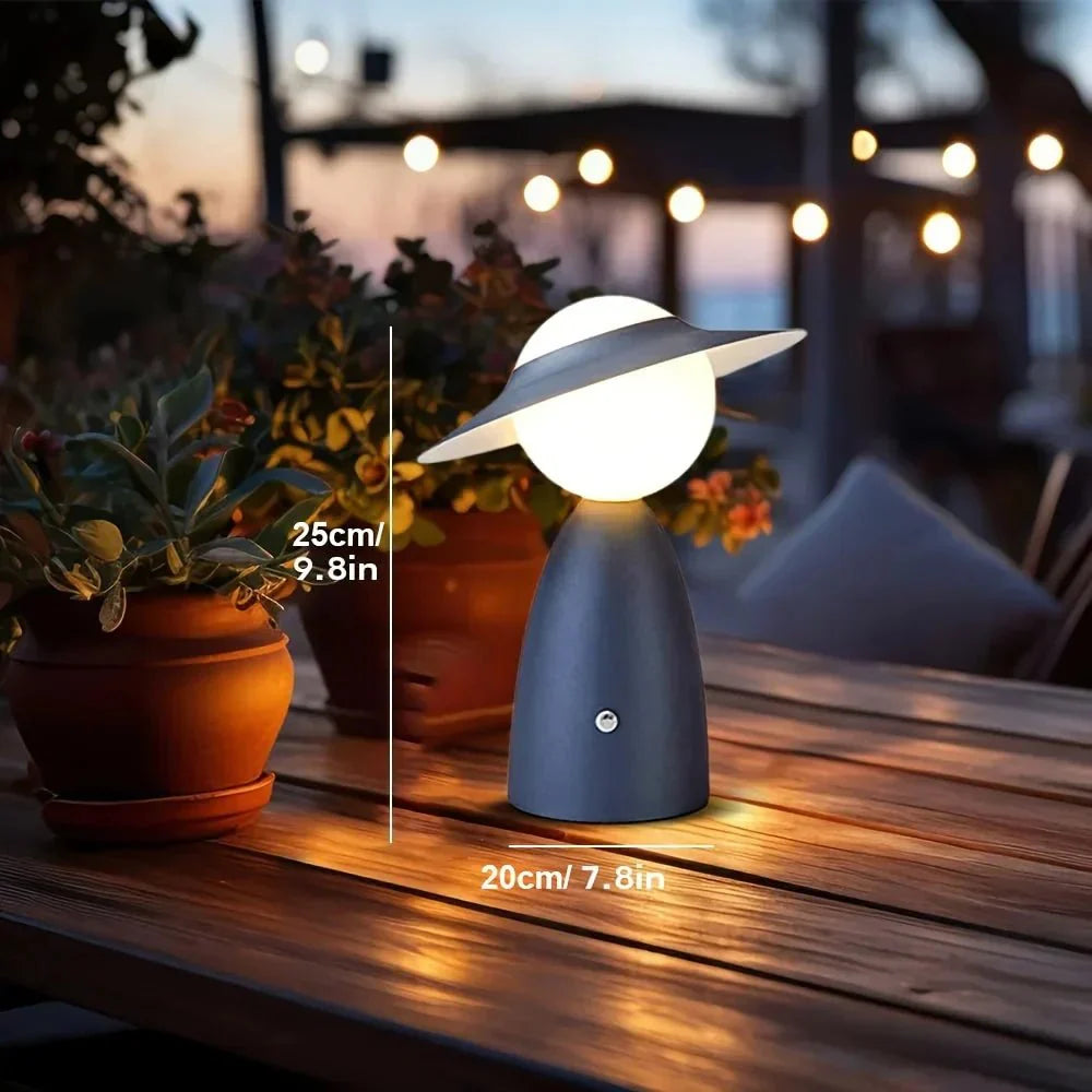 Lampe de bureau LED avec recharge sans fil